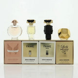 Paco Rabanne 4Pc Miniature Set Women : Lady Million 5Ml Edp + Olympea 6Ml Edp + Fame 4Ml Edp + Fame Parfume 4Ml (Invividually Boxed For Women. Perfume By For