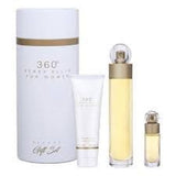 360 3 Pcs. Gift Set: 3.4Oz Edt Sp3.0Oz Shower Gel7.5Ml Edt For Women