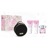 Bright Crystal Gift Set 4Pcs : 3.4Oz Edt 3.4Oz Body Lotion 3.4Oz Gel Pouch For Women