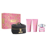 Bright Crystal Gift Set 4Pcs : 3.4Oz Edt 3.4Oz Body Lotion 3.4Oz Gel 0.17Oz Edt For Women