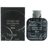 Story Of New Brand For Men Black By New Brand 3.3 Fl.Oz. Edt Spray For Men