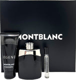 Gift/Set Legend 3 Pcs. 3.3 Fl Perfume By Mont Blanc For Men