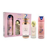 Lattafa Mayar 3 Pc Set 3.4 Edp Spray + 6.8 Deo Spray + Hair Mist For Women