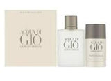 Acqua Di Gio 2 Pcs. Gift Set: 3.4Oz Edt Spray 2.5Oz Deo. Stick Men.