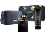 Bvlgari Man In Black 3 pcs. gift set: 100ml EDP Spray + 100ml A/Shave Balm + Pouch MEN