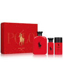 Gift/Set Polo Red 3Pcs. 4.2 Fl Perfume By Ralph Lauren For Men