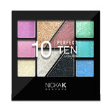 NICKA K Eyeshadow Perfect 10 colors - AP021 -  AP021