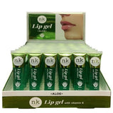 NICKA K Lip Gel Aloe Display Case Set, 48 Pieces