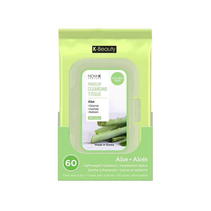 NICKA K Make Up Cleansing Tissue - Aloe