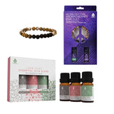 Pursonic Aromatherapy Bliss Bundle: Lava Stone Bracelet + Pure Essential Oils. by Pursonic