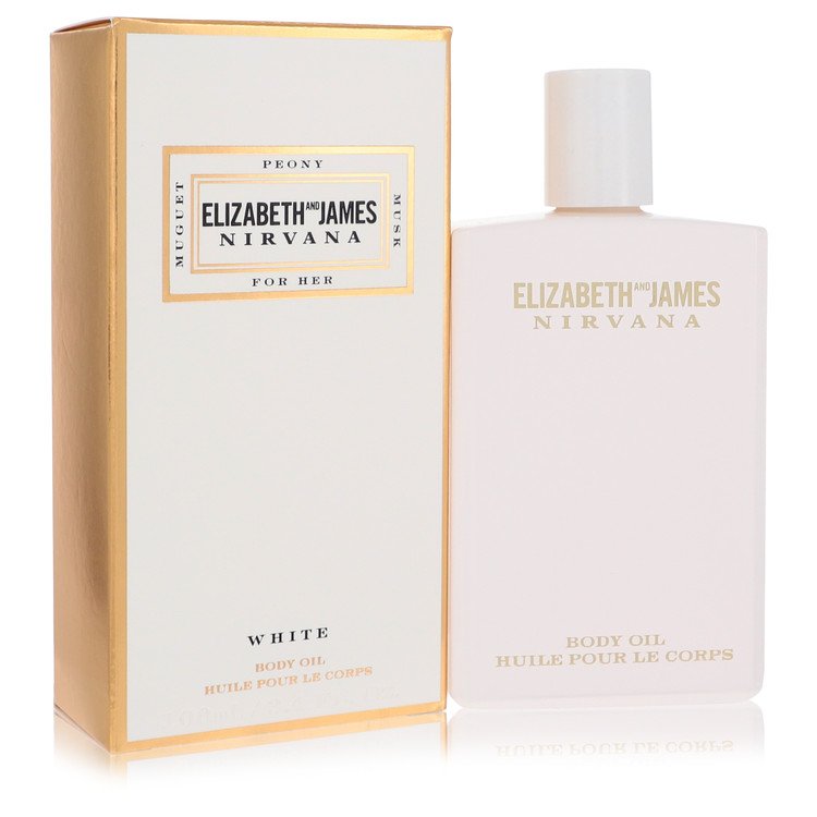 Nirvana White by Elizabeth and James Body Oil 3.4 oz for Women