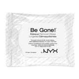 NYX Be Gone Makeup Remover Wipes - White