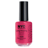 NYC Long Wearing Nail Enamel - Pink Promenade Creme