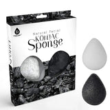 Natural Facial Konjac Sponge Duo Set by Pursonic