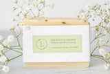 2x Eucalyptus Natural Handmade Soap Bar, Fresh Cold Process Soap by Lizush