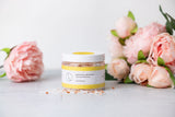 CBD Grapefruit Natural Bath Salt Soak with CBD. Made with Dead sea, Epsom and Himalayan salts (THC free) by Lizush
