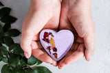 Set of 5 Heart Shaped Shower Steamers Package  - in a Gift Box - Can be personalized by Lizush