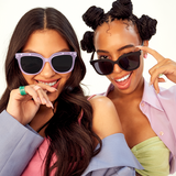 Coco - Black Frame Black Lens Wayfarer Sunglasses by TopFoxx