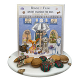 Dog Treats Advent Calendar - 24 Holiday Treats for Dogs by Bonne et Filou