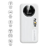 Pursonic 10,000mAh LED Fast Charging Power Bank – Built-in Cables, 22.5W Output, Type-C/USB/Lightning Compatibility