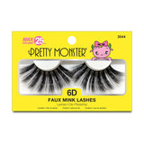PRETTY MONSTER Max Volume 6D Faux Mink Lashes - 3044