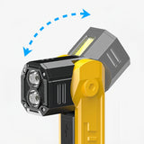Pursonic – 2-in-1 UltraBright Rechargeable Flashlight & Red Strobe