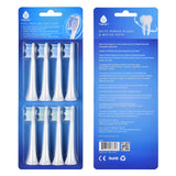 Pursonic Replacement Toothbrush Heads, Compatible with Sonicare Electric Toothbrush 8 Pack by Pursonic