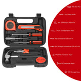 Power & Repair Kit: Rechargeable Electric Screwdriver & 9-Piece Handy Tool Set