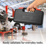 Essential Power & Precision Kit: Pursonic Drill, Electric Screwdriver, Handy Solutions Tools & Ultra Bright Flashlight