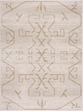 Azzan Cream & Gold Area Rug