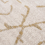 Azzan Cream & Gold Area Rug