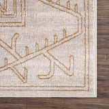 Divya Cream & Gold Area Rug