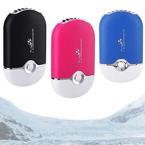 Porta Cooler Portable Air Conditioning USB Powered Personal Mini Fan by VistaShops