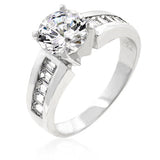 Natalie 2.15ct CZ 14k Contemporary Cocktail Ring