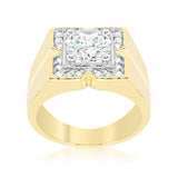 Christina 0.3ct CZ Open Contemporary Wide Ring