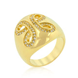 Delicate Cubic Zirconia Eternity Band