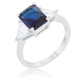 Enamel Cubic Zirconia Leaf Ring