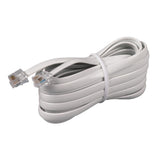 RCA TP231WHR White Phone Line Cord (15ft)