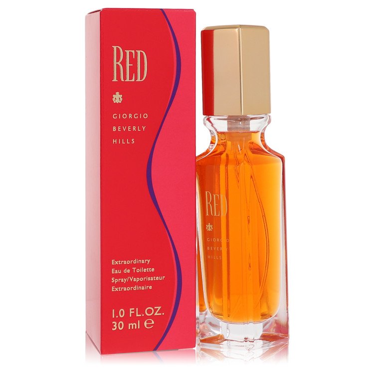 Red by Giorgio Beverly Hills Eau De Toilette Spray 1 oz for Women