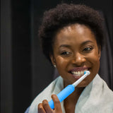 Pursonic Ultimate Smile Brightening Kit: Rotary Electric Toothbrush, UV Sterilizer, V34 Serum, Whitening Strips, & Pens