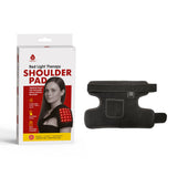 Pursonic Home Recovery Essentials: Red Light Knee & Shoulder Pads, 3-Speed Massage Gun, & Collapsible Foot Spa