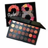 RUDE No Regrets! 28 Excuses Eyeshadow Palette (DC) - Leo Matte (DC)