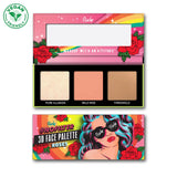 RUDE NoFilter 3D Face Palette - Roses