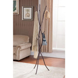 Metal Tree Branch Style Coat Rack with Multiple Hooks