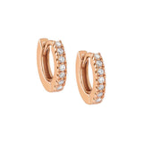 CZ Mini Huggie Earring by By Adina Eden