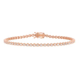 1 Carat Diamond Tennis Bracelet 14K by By Adina Eden