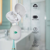Pursonic Ultimate Smile Brightening Kit: Rotary Electric Toothbrush, UV Sterilizer, V34 Serum, Whitening Strips, & Pens