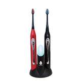 Dual Handle Electric Toothbrush with UV Sanitizer