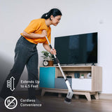 Pursonic Cordless Cleaning Power Bundle – Includes Rechargeable Power Scrubber Brush with 7 Heads + Cordless Scrubber Cleaning Brush with 5 Heads