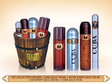 Gift/Set Cuba 4 Pcs. 3.4 Fl Perfume By Cuba For Men